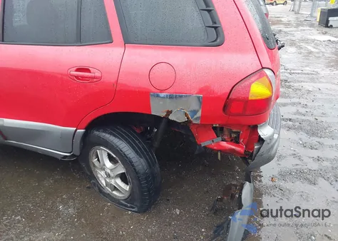 2003 Hyundai Santa Fe Gls/Lx from USA, damaged, VIN KM8SC13D43U507657